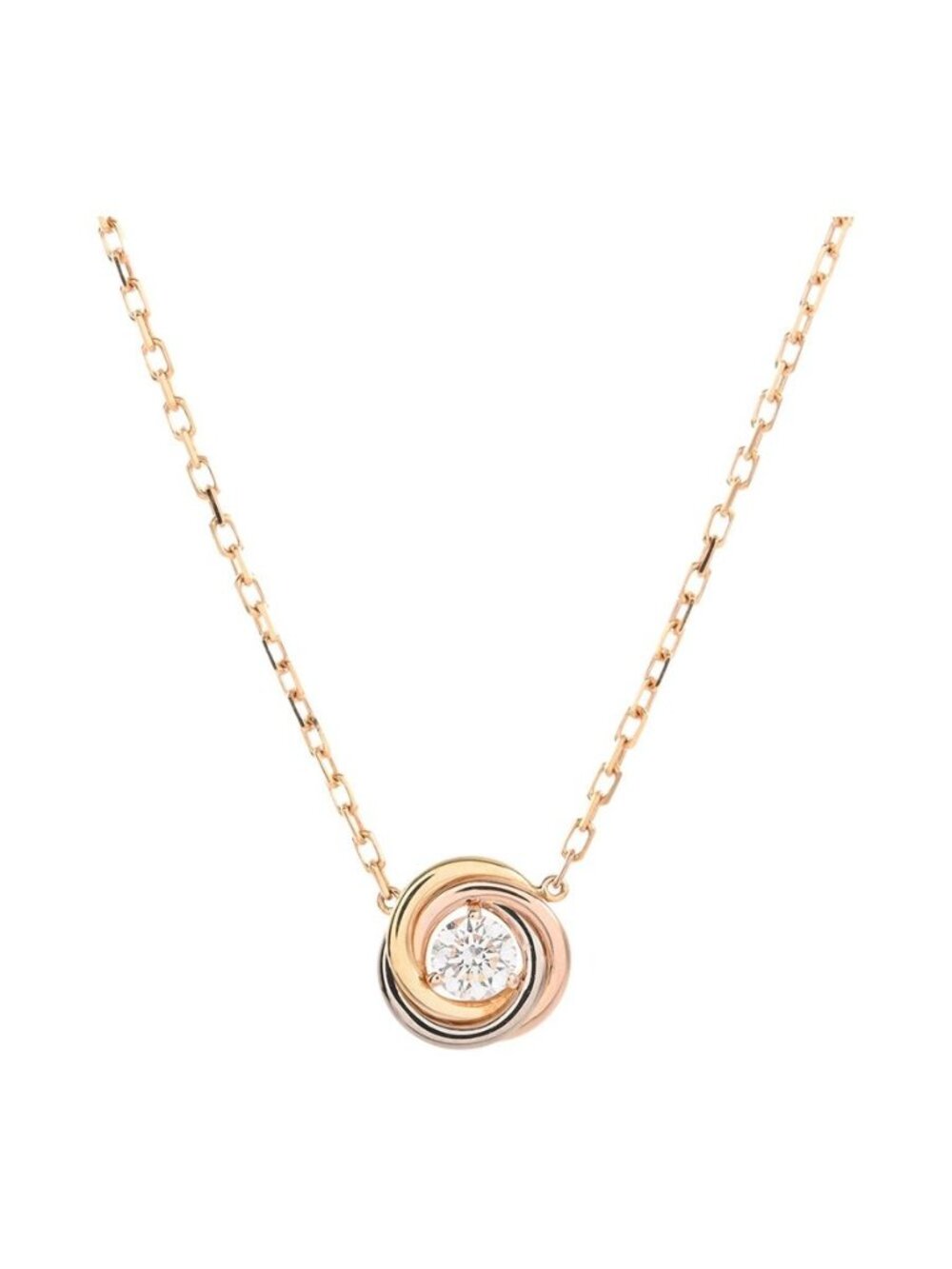 Cartier Necklace Trinity Beige